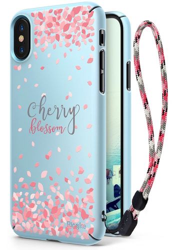 KOBIECE ETUI CASE WIŚNIA RINGKE SLIM IPHONE X na Arena.pl