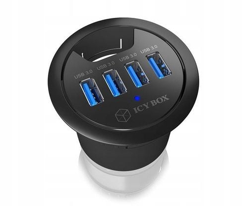 Hub USB ICY BOX Hub biurkowy 4x USB-A na Arena.pl