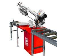 Piła taśmowa metalu pilarka przecinarka podajnik podajnikiem metali cięcia