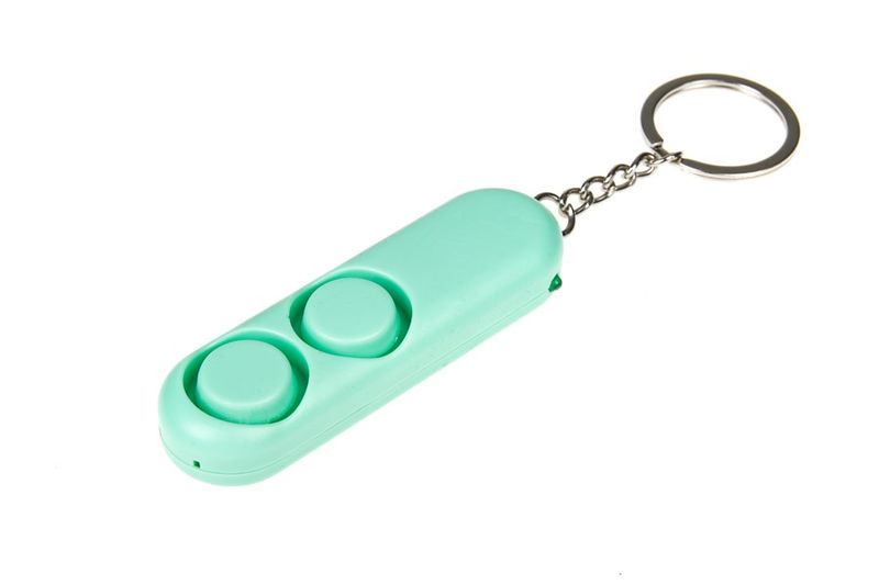 Alarm osobisty GUARD Piranha turkus, 2 syreny-130dB zdjęcie 1