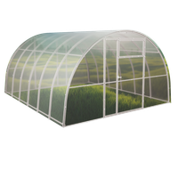 Szklarnia z poliwęglanu Tunel ogrodowy 3,5x4 m profile 20x40 poliwęglan 5mm