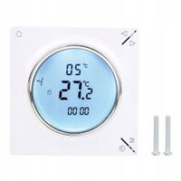 STEROWNIK OGRZEWANIA TERMOSTAT PODŁOGOWY LCD REGULATOR TEMPERATURY