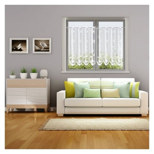 Firanka Białe Motylki wysokość 90 cm DomoweTekstylia | WN66BM 090 na Arena.pl