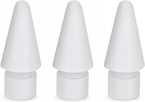 3X KOŃCÓWKA KOMPATYBILNA Z OŁÓWKIEM APPLE PENCIL RYSIK 1 2 GENERACJI BIAŁE na Arena.pl