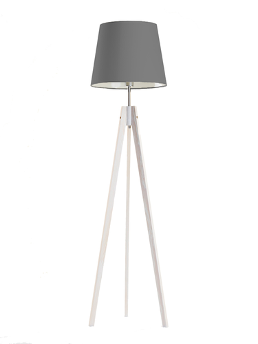 Tripod ARUBA lampa podłogowa mahoń na Arena.pl