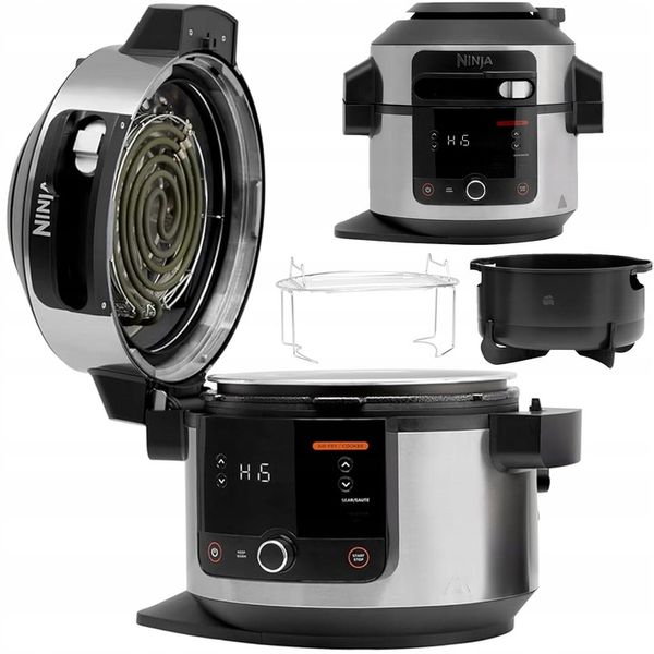 NINJA FOODI OL550EU 11 w 1 SmartLid multicooker, garnek, pieczenie, grill zdjęcie 2