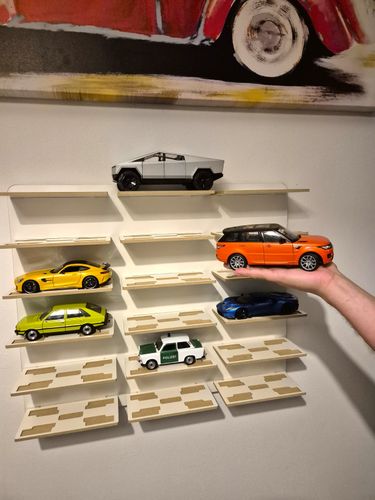 Regał ekspozytor na modele aut w skali 1 do 24 gablota organizer skala 1:24 na Arena.pl