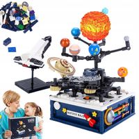 OBROTOWE KLOCKI PLANETARIUM UKŁADU SŁONECZNEGO ZABAWKI EDUKACYJNE