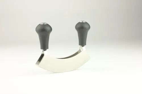 SIEKACZ DO ZIÓŁ STALOWY NOŻYK Z OSTRZEM DO KROJENIA NATKI 14CM na Arena.pl