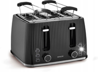 Toster opiekacz Sencor STS7541BK 1860W poczwórny 4grzanki STALowy 7poziomów