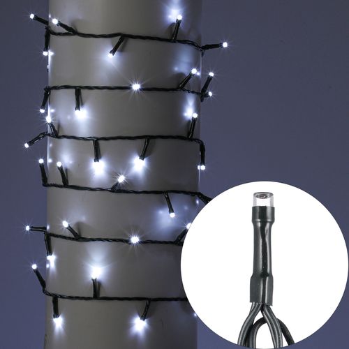 girlanda 200led dodatkowe gniazdo, timer, zimny biały, sieciowa, zew. na Arena.pl