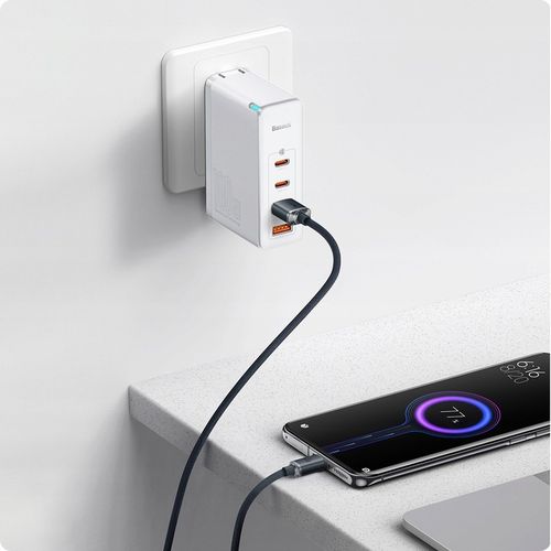 WZMACNIANY KABEL PRZEWÓD BASEUS USB USB-C 100W 6A 2M SZYBKIE ŁADOWANIE na Arena.pl
