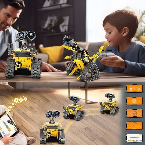 PROGRAMOWALNY ROBOT ZESTAW KONSTRUKCYJNY APP I PILOT KONTROLA DLA DZIECI na Arena.pl