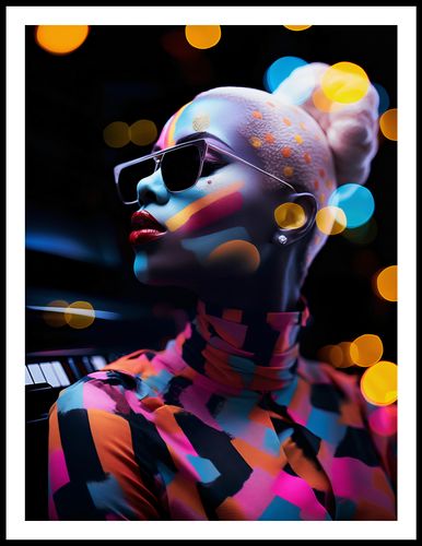 Plakat 60x80cm Melodia Bijąca z Duszy na Arena.pl