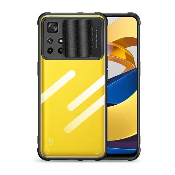 Etui Camshield do Xiaomi Poco M4 Pro 5G Black zdjęcie 1