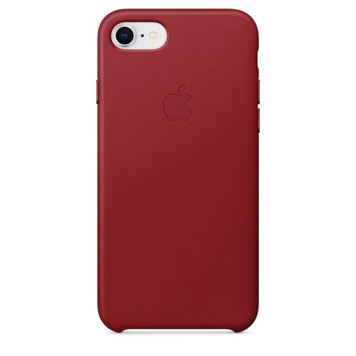 Apple iPhone 8 / 7 Leather Case - (PRODUCT)RED na Arena.pl