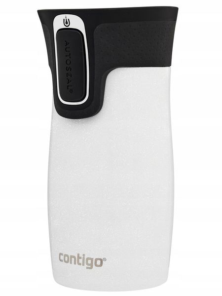 Kubek termiczny Contigo West Loop Mini 300ml - Biały metalik zdjęcie 9