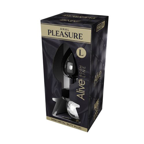 mini metal butt plug l clear na Arena.pl