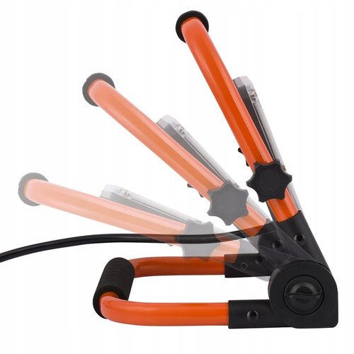 Halogen LED Roboczy Budowlany 100W Naświetlacz przenośny z rączką na Arena.pl