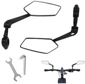 Lusterka rowerowe wsteczne lusterko obrotowe 360 do roweru zestaw 2szt