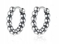 Kolczyki srebrne 925 Gotyk, Rock, Punk, Boho