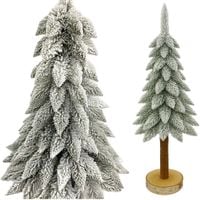 CHOINKA SZTUCZNA NA PNIU OŚNIEŻONA 110 cm CHOINKA NATURALNA ZE ŚNIEGIEM