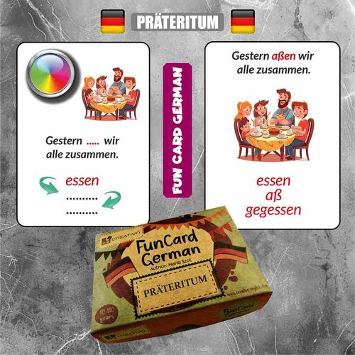 Fun Card German. Präteritum na Arena.pl