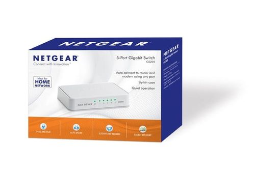 Netgear Switch Unmanaged 5xGE - GS205 na Arena.pl