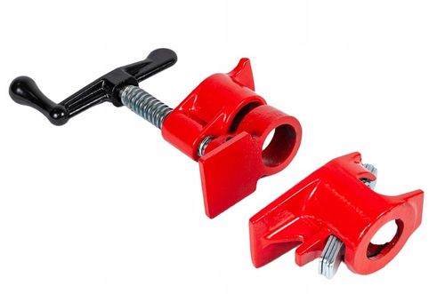 4x ŚCISK STOLARSKI RUROWY BEZKOŃCOWY NA RURĘ 3/4" ZACISK MONTAŻOWY IMADŁO na Arena.pl