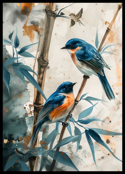 Plakat 42x59,4cm Trzy Ptaki zdjęcie 2