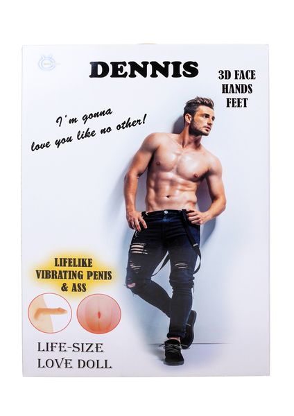 Dmuchana Lalka Dla Pań - Dennis 3D zdjęcie 2