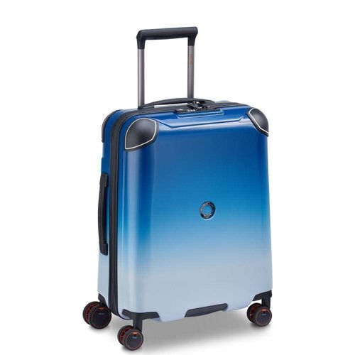 Walizka CACTUS SLIM 55 cm biało-niebieska na Arena.pl