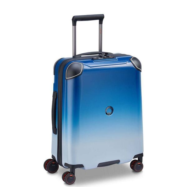 Walizka CACTUS SLIM 55 cm biało-niebieska zdjęcie 2