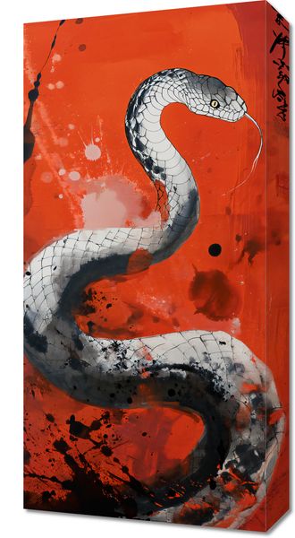 Obraz 30x60cm Smoczy Oddech Węża zdjęcie 1