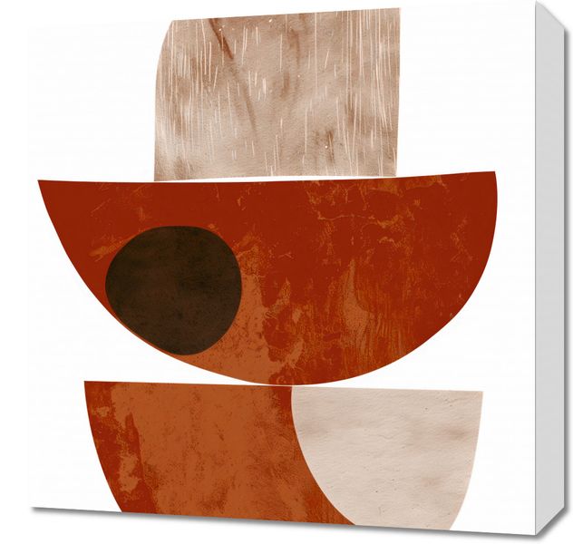 Obraz 50x50cm Ziemista Warstwa zdjęcie 1
