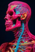 Plakat 68x101cm Anatomia Koloru