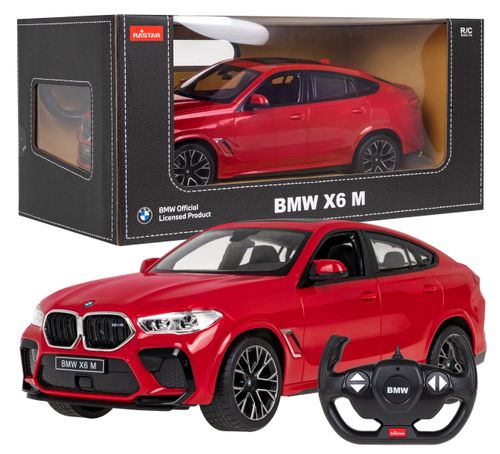 Bmw X6 M Czerwony Rastar Model 1:14 Zdalnie Sterowane Auto + Pilot 2,4 Ghz na Arena.pl