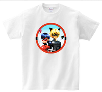 Koszulka T-shirt Biedronka i Czarny Kot