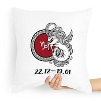 Poduszka Prezent Znaki Zodiaku Zodiakara Kozioł Z Nadrukiem Ze Zdjęciem