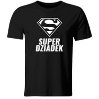 KOSZULKA SUPER DZIADEK. PREZENT NA DZIEŃ DZIADKA, ROZ. XXL