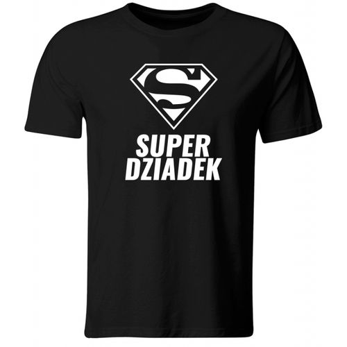 KOSZULKA SUPER DZIADEK. PREZENT NA DZIEŃ DZIADKA, ROZ. L na Arena.pl