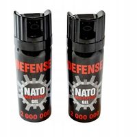 GAZ PIEPRZOWY OBRONNY NATO 2 SZTUKI ŻEL 50ml