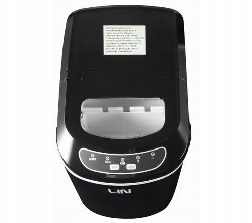 Kostkarka do lodu Lin ICE PRO-B12 112W 2.2L Czarna 9 kostek na cykl na Arena.pl