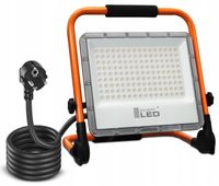 2X HALOGEN LED NAŚWIETLACZ LAMPA 100W REFLEKTOR SZKŁO HARTOWANE 9000lm SLIM