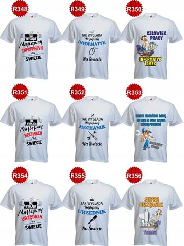 KOSZULKA najlepszy informatyk dla INFORMATYKA na Arena.pl