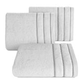 Ręcznik Dona 30x50 cm srebrny kompaktowy i stylowy dodatek