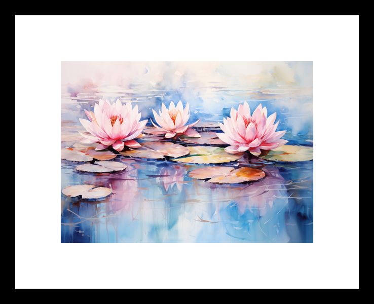 Plakat 18x13cm Spokojne Odbicia zdjęcie 3