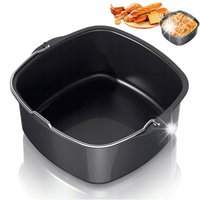 FORMA DO PIECZENIA 21CM AIRFRYER FRYTOWNICA BEZPRZYWIERAJĄCA PIZZA CHLEB
