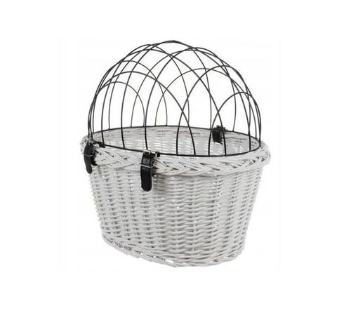 Kosz na rower dla psa kota na kierownicę rowerowy kratka transporter koszyk na Arena.pl