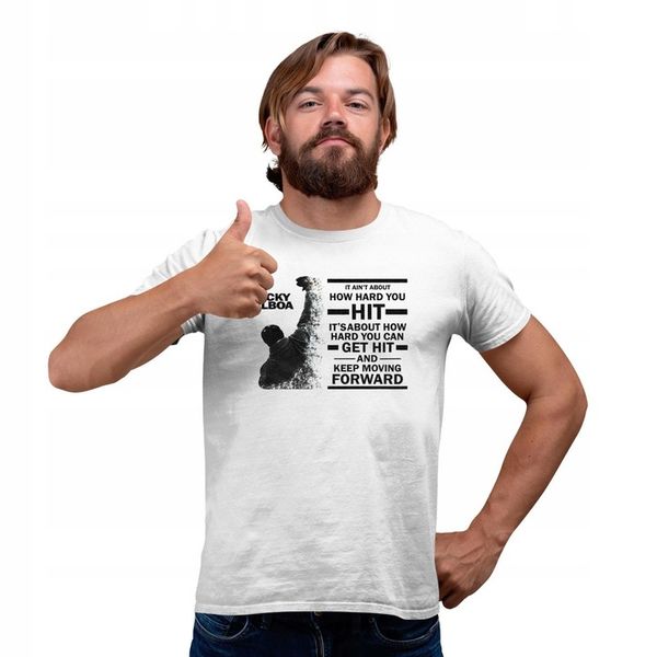 Koszulka męska ROCKY BALBOA W?OSKI OGIER XL zdjęcie 4